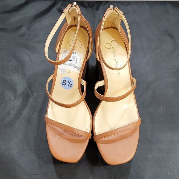 BRAND NEW JESSICA SIMPSON OPEN PLATFORM HEELS - Picture 3 of 14